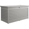 Baule da esterno Biohort 159x79x83 cm grigio quarzo metallizzato