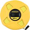 Rotella metrica nastro in fiberglass Stanley da 30 m con nastro da 12,7 mm