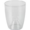 Vaso ORCHID trasparente in plastica 16 cm