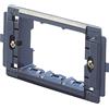 Gewiss Supporto per placche 3 moduli Gewiss Top System grigio