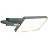 LUCE Ambiente Design Applique LED da parete Book grigia 1300 lm 17x26x25 cm