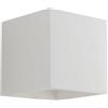 Applique Intec Rubik 11,5x11,5 cm bianco