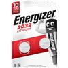 Energizer Batterie a bottone Energizer LITIO CR2032 2 pz