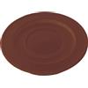 Rosone laccato con coperchio Ø 12 cm marrone