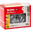 Tassello a espansione in nylon Fischer SX Ø 5 mm 50 pz