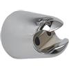 Supporto doccia fisso cilindrico cromo