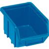 Contenitore porta minuterie in plastica EcoBox 111 blu
