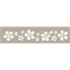 Stencil decorativi Mini Borders To-Do Fiori n.300 5x25 cm