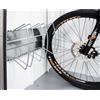 Biohort Portabici da muro HighBoard Biohort BikeHolder 3 posti