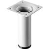 - Gamba da tavolo Hettich bianca Ø 30 x 100 mm