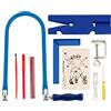 LUXTOOLS Seghetto da traforo LUX-TOOLS Classic set 15 pz