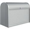 Baule da esterno Biohort Storemax 160 cm argento metallizzato