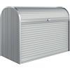 Baule da esterno Biohort Storemax 190 cm argento metallizzato