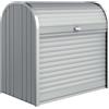 Baule da esterno Biohort Storemax 120 cm argento metallizzato