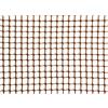 Rete ombreggiante quadra maglia 10 mm H 1 x L 5 m marrone