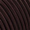 - 3 m cavo tessile rotondo 2 x 0,75 mm² marrone