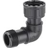 Claber gomito 25 mm (1")F x 25 mm (1")M