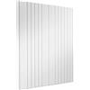 Biohort Parete posteriore per legnaia Biohort WoodStock 150 argento metallizzato