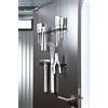 Biohort Ganci portattrezzi Biohort per casetta AvantGarde grigio scuro metallizzato