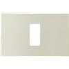 Vimar 8000 placca 1M alluminio anodizzato scatto colore oro