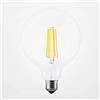 LEDbyLED Lampadina LED filamento sfera big clear E27 10W 1200 lumens