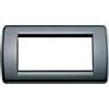 Vimar Idea placca Classica 4M tecnopolimero colore nero