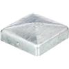Copripalo in acciaio 90x90 mm