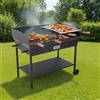 Barbecue a carbone e legna Cruccolini Party BA23 nero