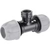 Claber raccordo a T Ø 32 mm filetto 20 mm (3/4")F