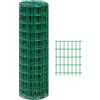 Rete elettrosaldata zincata plastificata 25x0,8 m verde