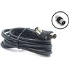 Cavetto TV maschio - femmina con adattatore 3 m