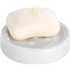 Portasapone bagno Wenko Polaris in ceramica bianco