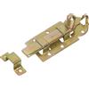 Chiavistello per finestra con manopola zincato 60x25 mm giallo