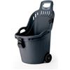 Stefanplast Carriola multiuso Stefanplast Helpy Cart grigio 50 l