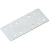 Staffa piatta acciaio zincato 100x40 mm