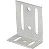 Staffa di fissaggio universale acciaio inox 35x75x65 mm