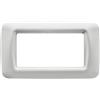 Gewiss Placca 4 moduli Gewiss Top System bianco nuvola