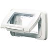 Gewiss Placca stagna 3 moduli IP55 bianca