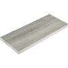 Mensola in legno Smart 560x200x18 mm rovere grigio