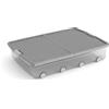 KIS Contenitore in plastica W Box 79x58x16 cm grigio
