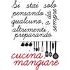 - Adesivo da parete Si cucina 47x67 cm