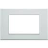Altro Placca Evolution Carrè Line per scatole rettangolari 3 moduli bianco