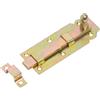Chiavistello per finestra con manopola zincato 120x45 mm giallo