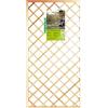 Traliccio fisso in legno con cornice 1,8x0,9 m naturale