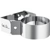 Fascetta murale diam.100 acciaio inox sp.1 mm
