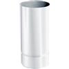 - Tubo l.250 mm d.130 smaltato bianco sp.0,7 mm