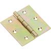 Cerniera angolare acciaio zincato 60x60 mm giallo