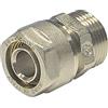 Raccordo multistrato diritto maschio Ø 1/2 x 16 mm