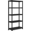 KIS Scaffale in plastica Double 5 ripiani 40x90x182 cm 55 kg/ripiano