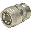 Raccordo multistrato diritto maschio Ø 1/2 x 20 mm